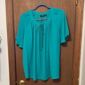 Apt. 9 Women's Vibrant Green Blouse | Size L